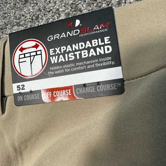 NWT Grand Slam DriFlow Expandable Waistband Golf Shorts Size 52 - Picture 5 of 8